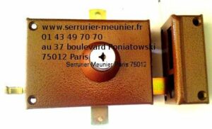 Serrure Bricard 3 ou 5 points à bille main droite