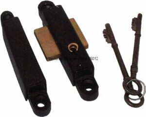 Serrure Gollot 4220 en applique monopoint