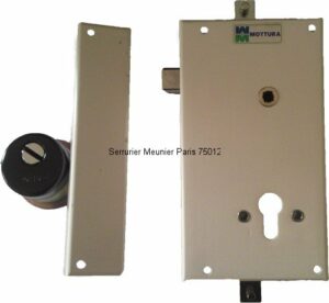 Serrure Mottura 468 3 points main gauche