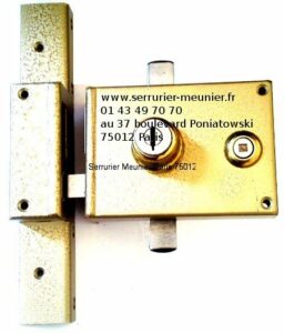 Serrure Muel 3 ou 5 points horizontale à fouillot main gauche